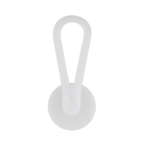 A round suction cup hook, shown from the front on a plain background, is ideal for keeping your Collar Extenders easily accessible.