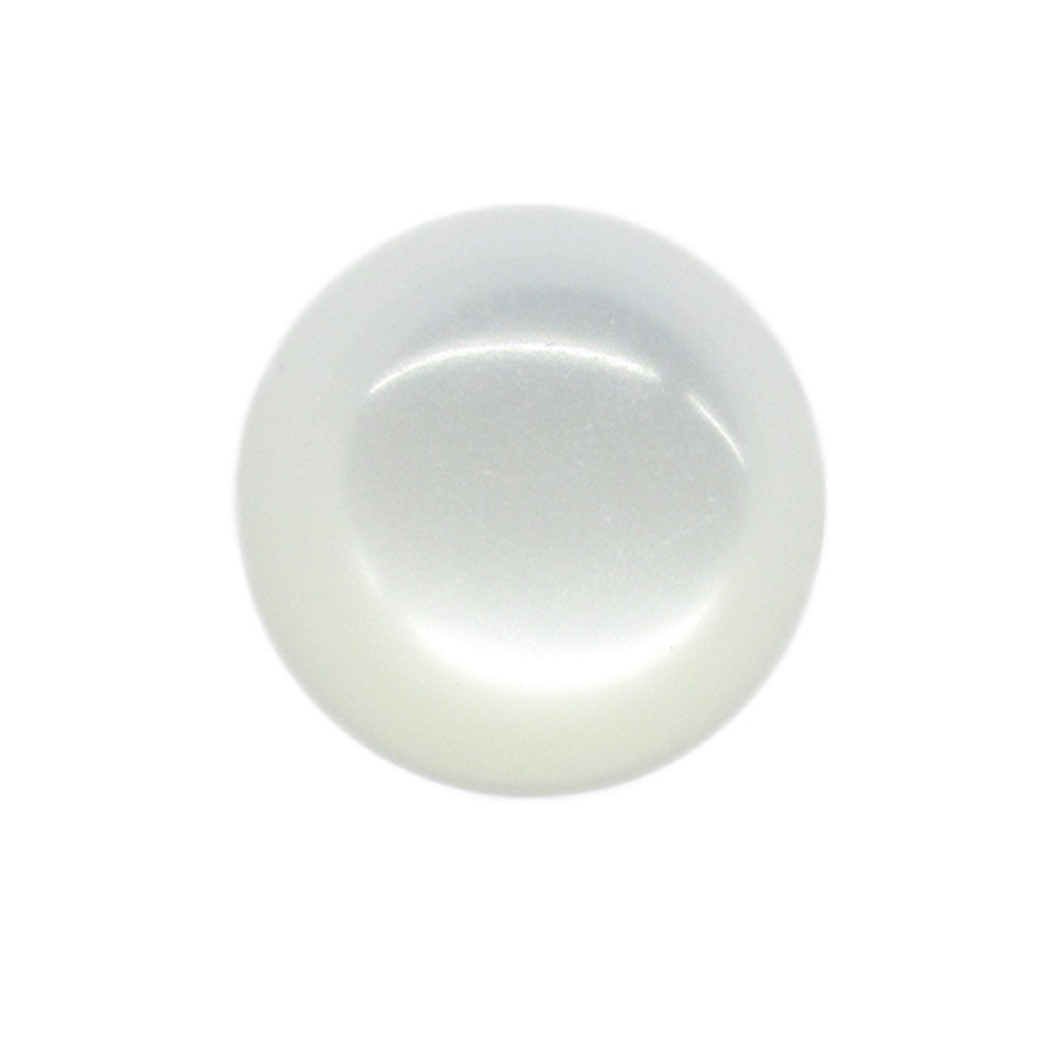 Dome Shaped Pearly Bridal Buttons with Flat Back Loop Affixture