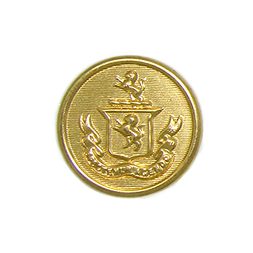 Lion Crest Design Metal Blazer Buttons