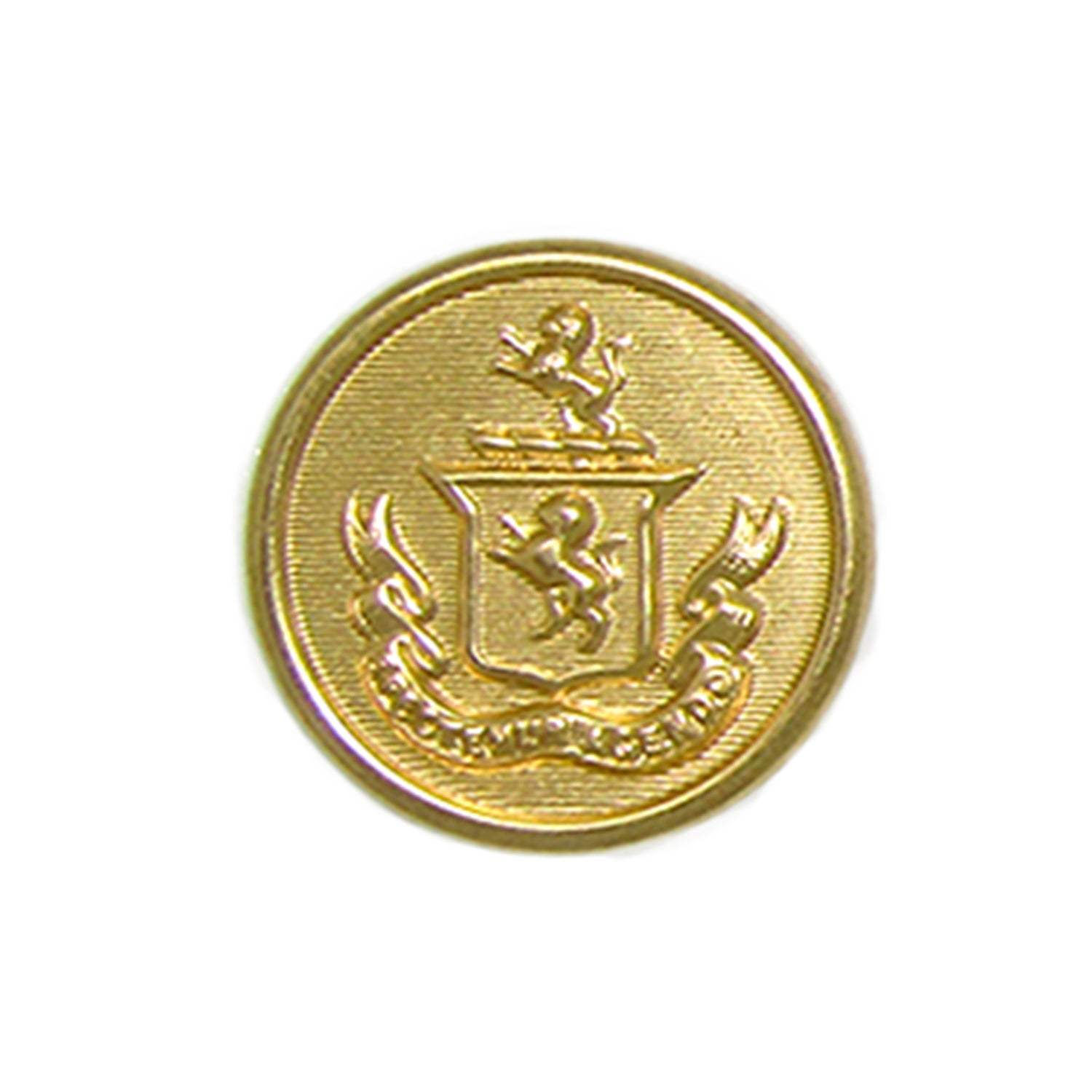 Lion Crest Design Metal Blazer Buttons