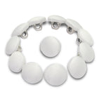 Matte Peau de Soie Satin Bridal Buttons