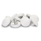 Matte Peau de Soie Satin Bridal Buttons