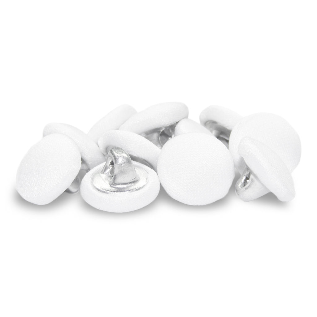 Matte Peau de Soie Satin Bridal Buttons