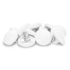 Matte Peau de Soie Satin Bridal Buttons