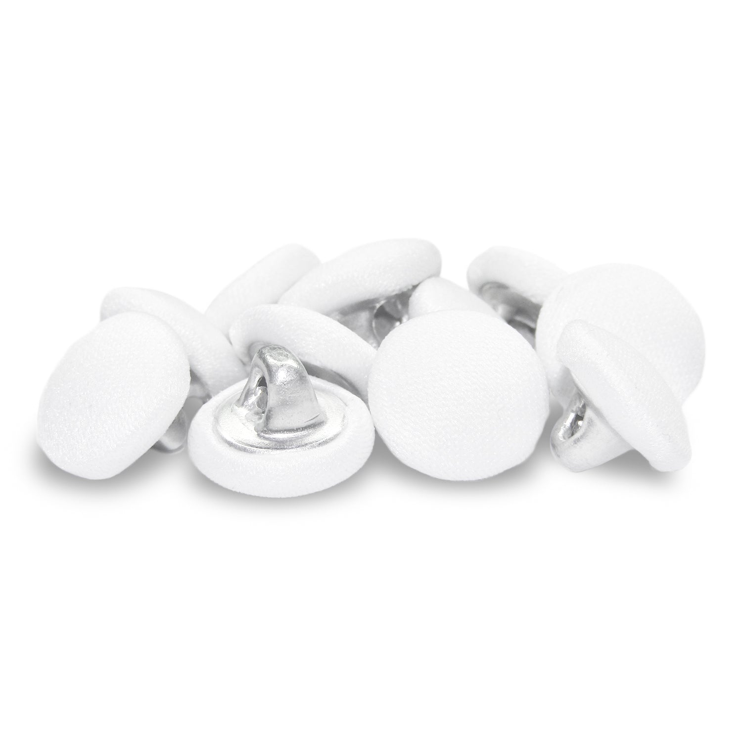 Matte Peau de Soie Satin Bridal Buttons