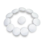 Matte Peau de Soie Satin Bridal Buttons