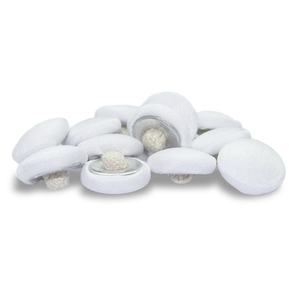 Matte Peau de Soie Satin Bridal Buttons