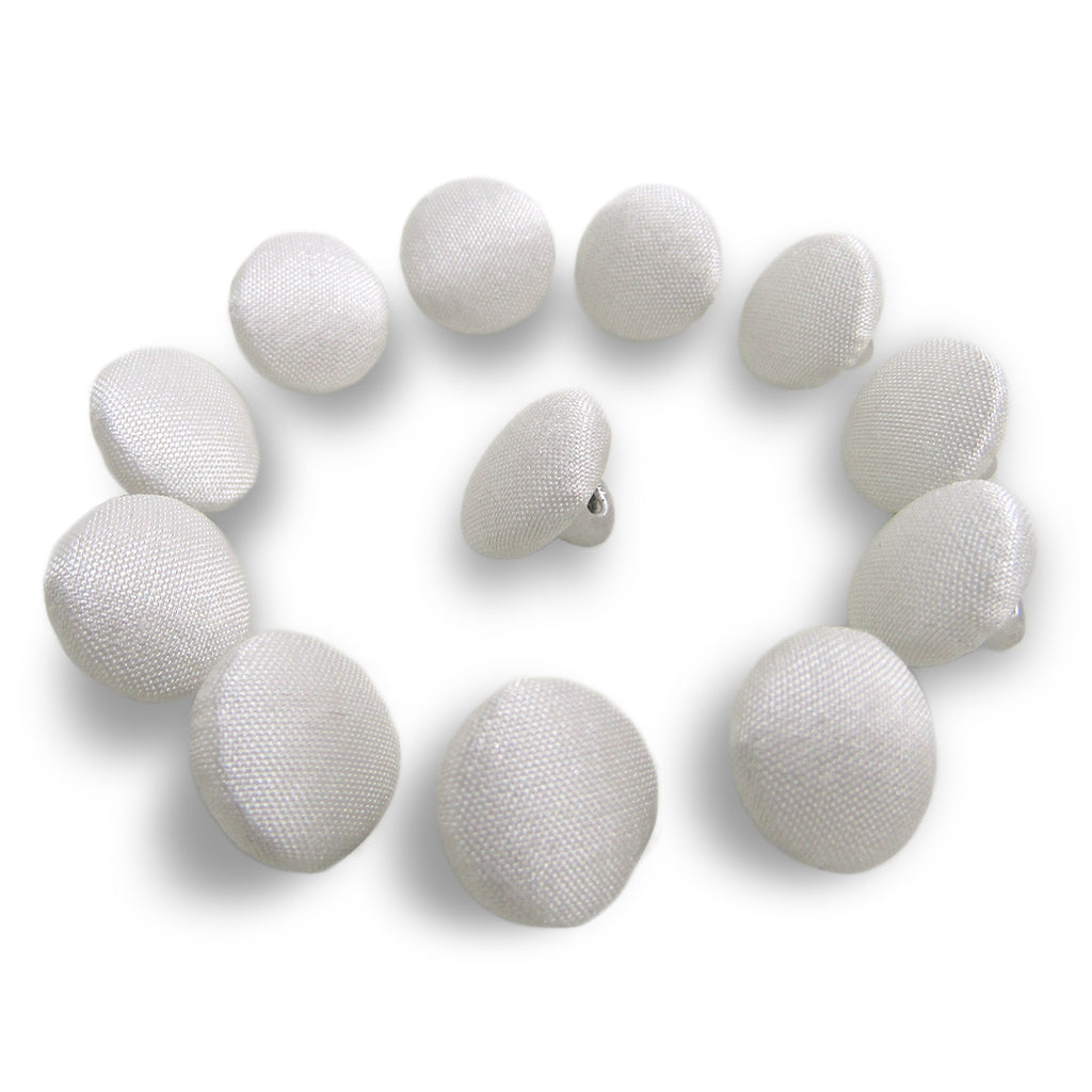 Silk Shantung Bridal Buttons