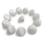 Silk Shantung Bridal Buttons