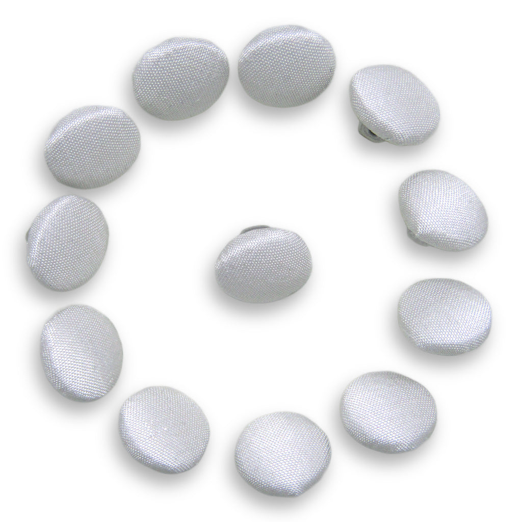 Silk Shantung Bridal Buttons