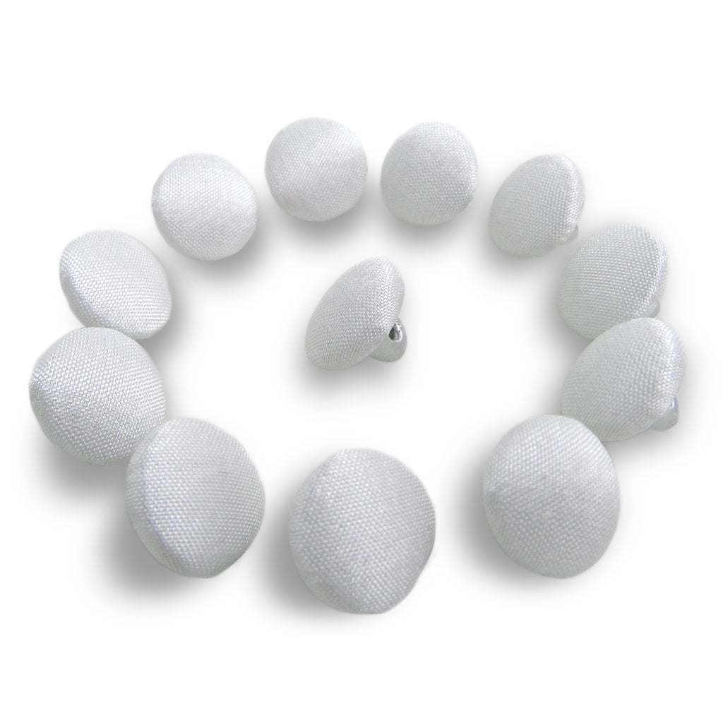 Silk Shantung Bridal Buttons