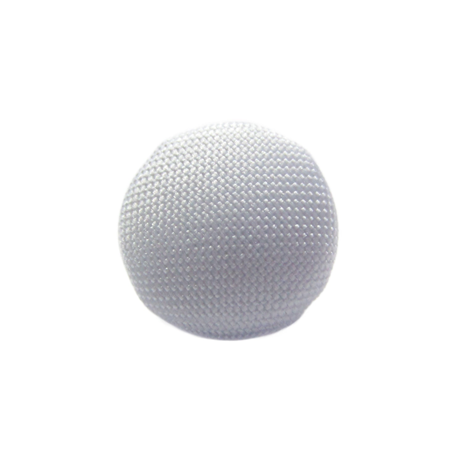 The Taffeta Bridal Buttons are white, round accents with a textured, mesh-like surface reminiscent of delicate bridal details, displayed on a plain white background.