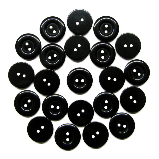 Twenty-four Commercial Food Service Buttons are arranged in a circular pattern on a white background.