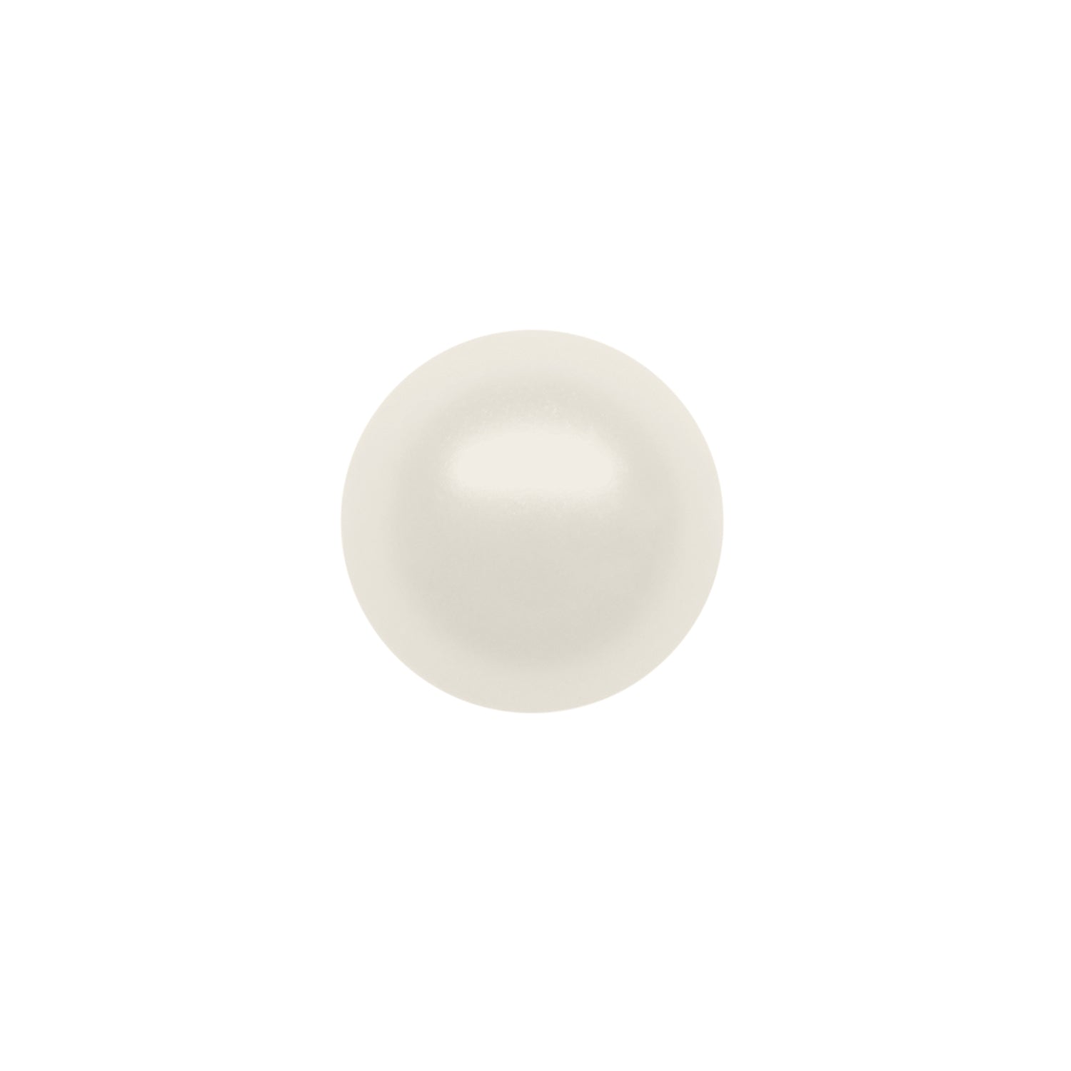 Dome Shaped Pearly Bridal Buttons with Flat Back Loop Affixture