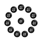 The Work Shirt Buttons 12 Pack features twelve durable replacement buttons arranged in a circle around one central button, all displayed on a white background.