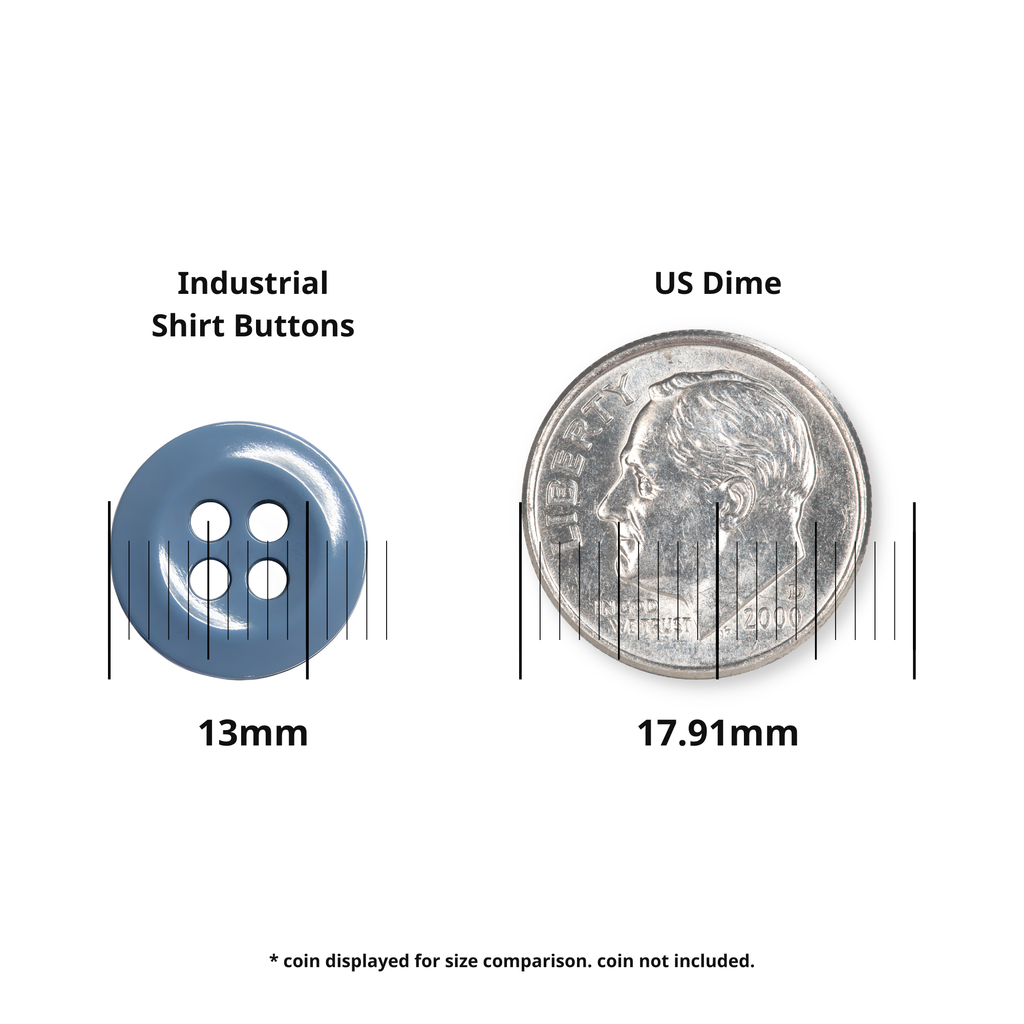 Work Shirt Buttons 12 Pack