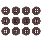 Twelve Suspender Brace Pant Buttons are arranged in a 3 by 4 grid on a white background.