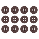 Twelve Suspender Brace Pant Buttons are arranged in a 3 by 4 grid on a white background.