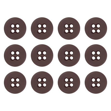 Twelve Suspender Brace Pant Buttons are arranged in a 3 by 4 grid on a white background.