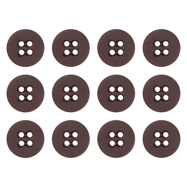 Twelve Suspender Brace Pant Buttons are arranged in a 3 by 4 grid on a white background.
