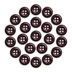 Twenty-two Work Shirt Buttons from the 22 Pack are arranged in a circular pattern on a white background.
