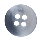 Khakis, Chinos and Casual Cotton Pant Buttons: Round, metallic with a brushed texture and four holes—perfect as sturdy replacements for pants or DIY projects needing durable khaki buttons.