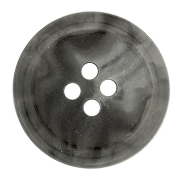 The Regular Suit Buttons are round, dark gray with a four-hole design and a subtle marbled texture—perfect as replacement buttons for coats or jackets.