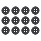 Twelve Suspender Brace Pant Buttons are arranged in a grid pattern on a white background.