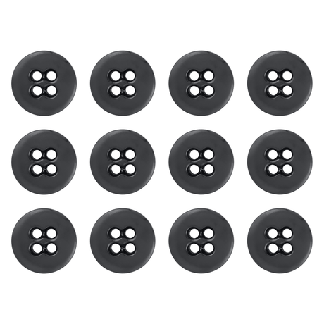 Twelve Suspender Brace Pant Buttons are arranged in a grid pattern on a white background.