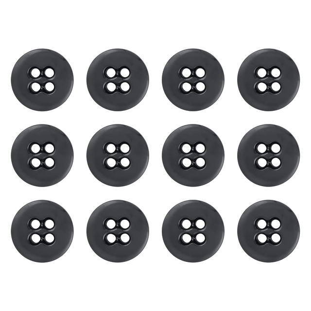 Twelve Suspender Brace Pant Buttons are arranged in a grid pattern on a white background.