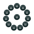 Twelve Work Pants Buttons are arranged in a circle on a white background, perfect as replacement fasteners or for industrial work pants.