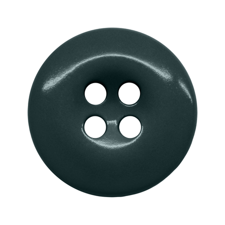 Work Pants Buttons in dark green with four holes—ideal as replacement fasteners for industrial work pants—shown on a white background.