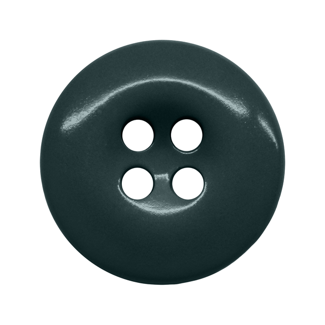 Work Pants Buttons in dark green with four holes—ideal as replacement fasteners for industrial work pants—shown on a white background.