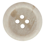 Regular Suit Buttons: round, beige with four holes and a subtle marbled finish—perfect as a stylish replacement button.