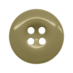 The Work Pants Buttons are round, four-hole, beige buttons with a smooth surface—perfect for industrial work pants thanks to their durable design.