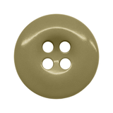 The Work Pants Buttons are round, four-hole, beige buttons with a smooth surface—perfect for industrial work pants thanks to their durable design.