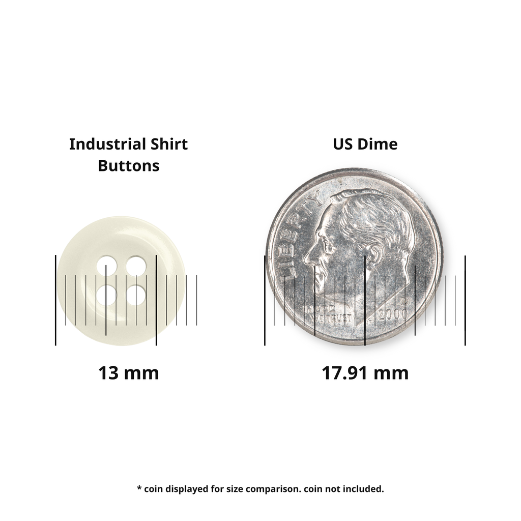 Work Shirt Buttons 22 Pack