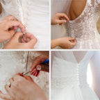 Organza Bridal Buttons
