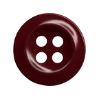 The Work Shirt Buttons 22 Pack features maroon, four-hole round buttons on a white background, perfect as replacements for work shirts or for use on industrial work shirt buttons.