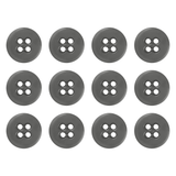 Twelve Suspender Brace Pant Buttons are arranged in a 3-by-4 grid on a white background.