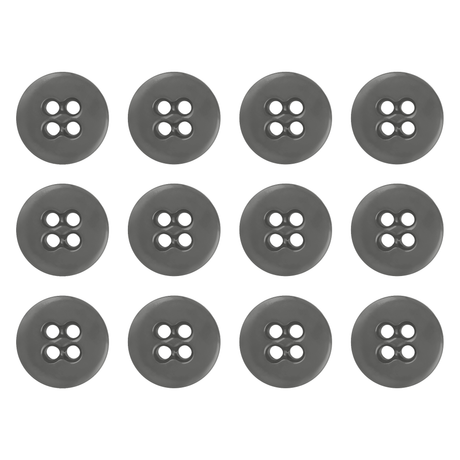 Twelve Suspender Brace Pant Buttons are arranged in a 3-by-4 grid on a white background.