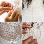 Lace Bridal Buttons