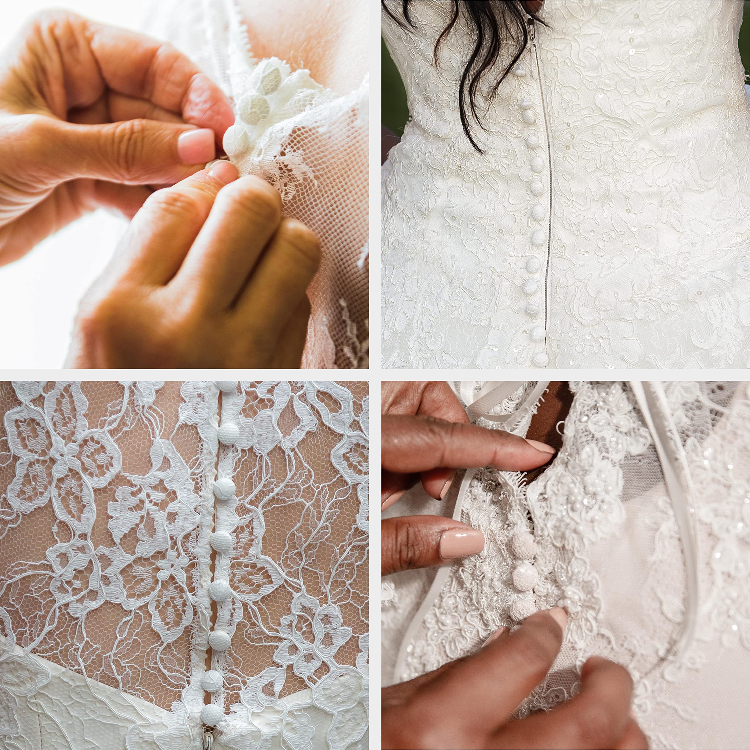 Lace Bridal Buttons