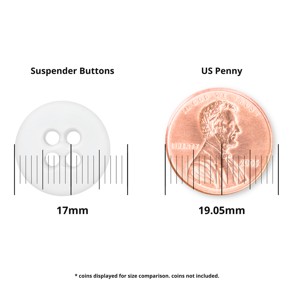 Suspender Brace Pant Buttons