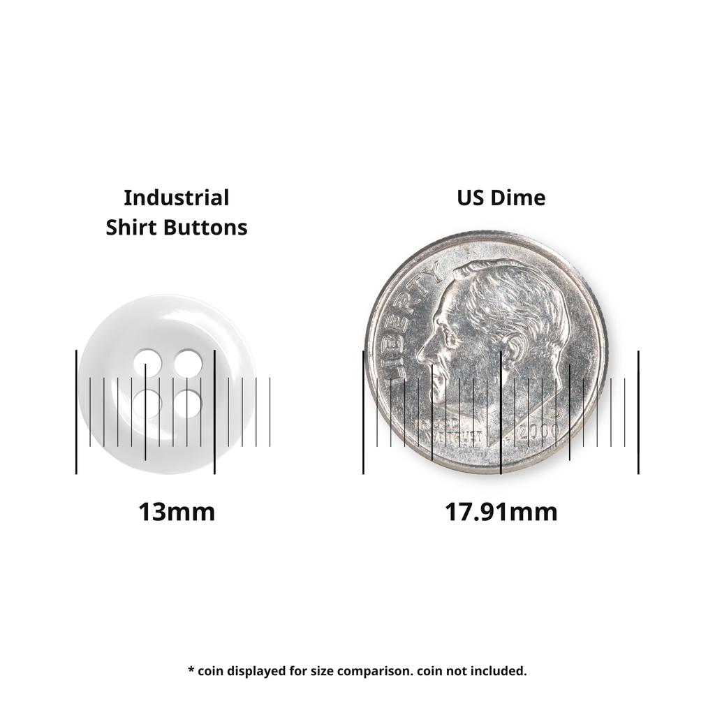 Work Shirt Buttons 12 Pack